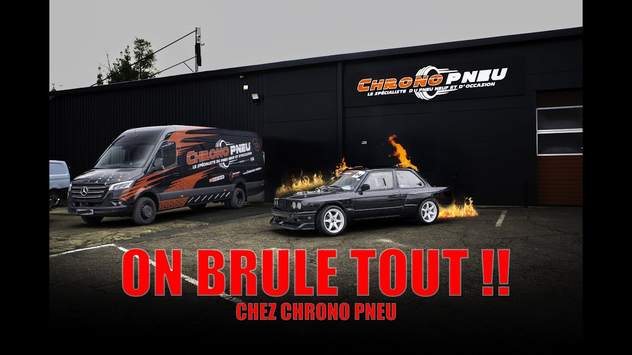 Présentation BMW E30 de Drift (V8 + compresseur)  feat ChronoPneu