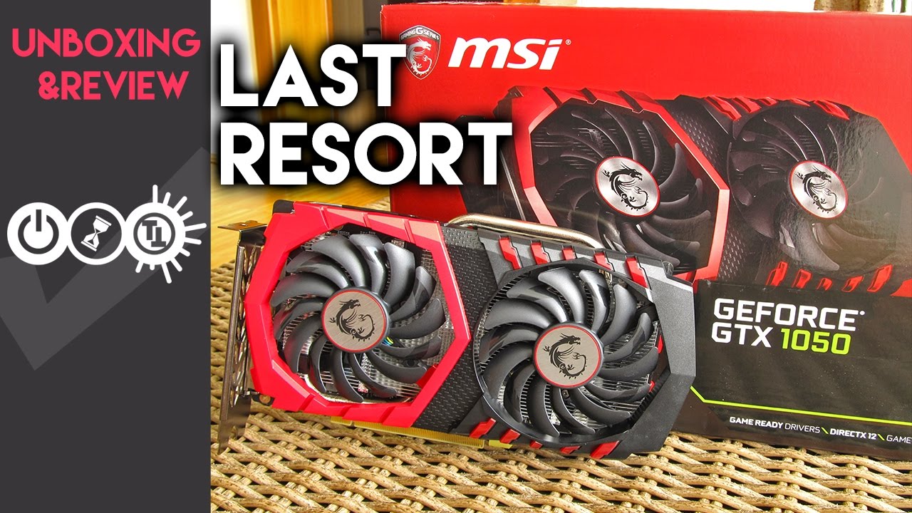 MSI GTX 1050 Gaming X 2G Review - nVidia's Entry Level