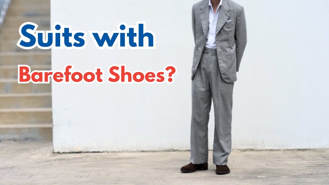 Trying to Style Suits with Barefoot Shoes