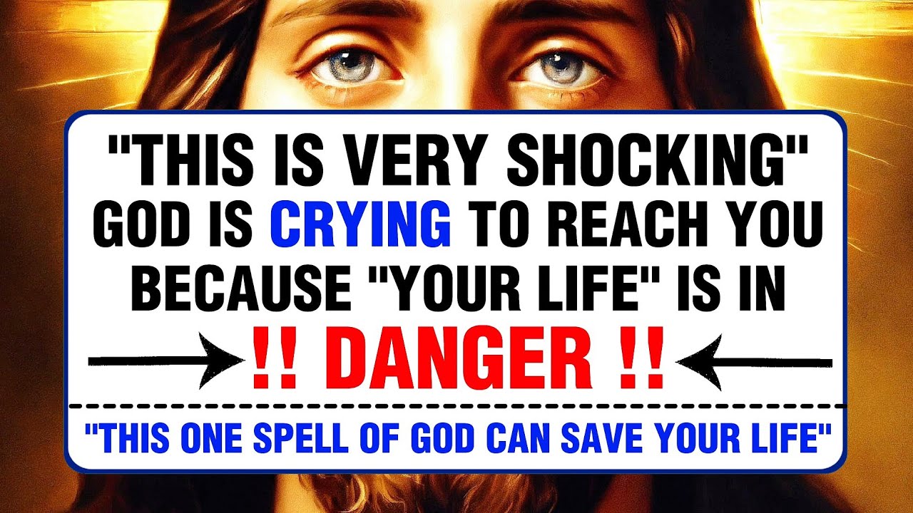🔴GOD IS CRYING TO REACH YOU BECAUSE 