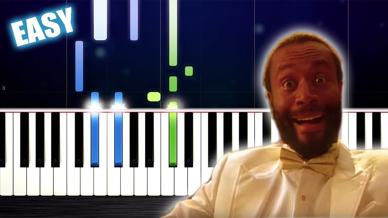 Bobby McFerrin - Don't Worry Be Happy - EASY Piano Tutorial by PlutaX