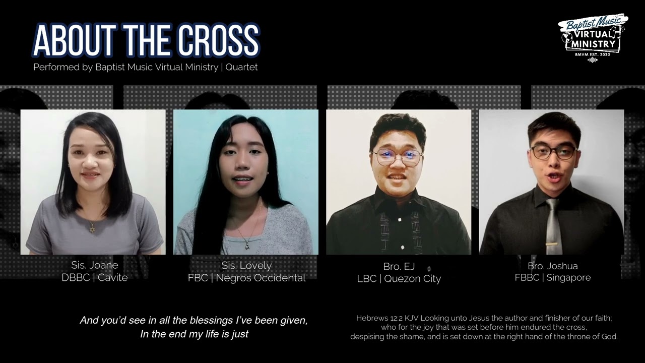 About the Cross | Baptist Music Virtual Ministry | Quartet