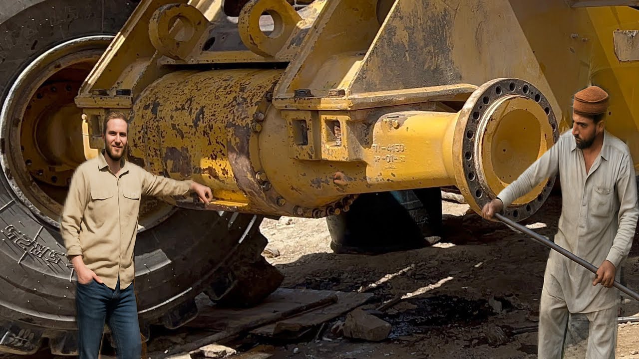 Caterpillar 966F Loader | Differential & Axle Full Rebuild Process