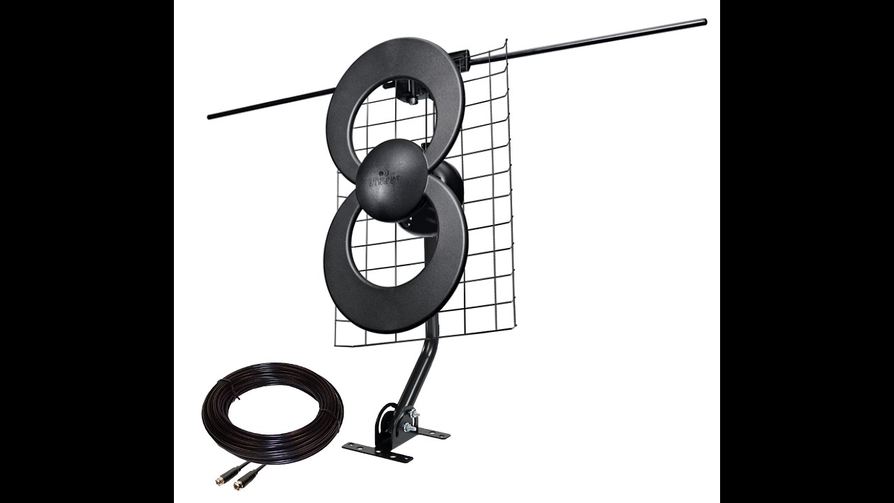 ClearStream™ 2V Complete UHF/VHF Indoor/Outdoor HDTV Antenna - Assembly and Installation