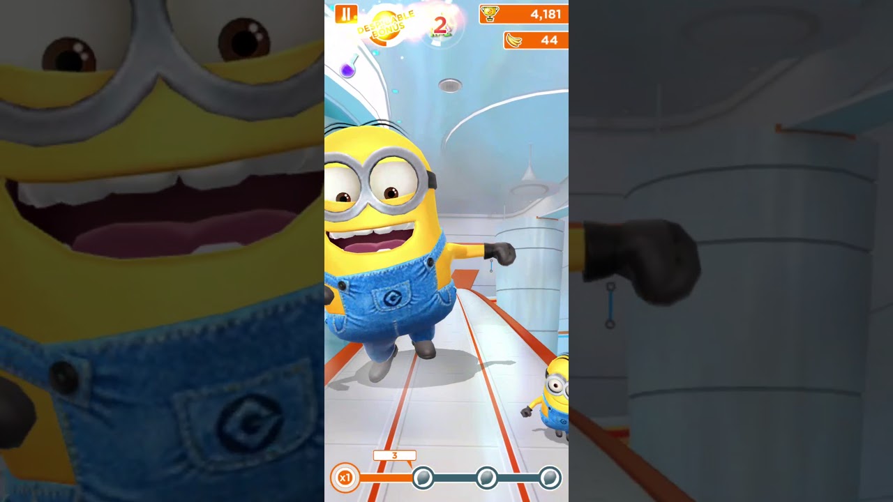 Minion Rush Despicable Me Official Game Level 83 - No Boosters