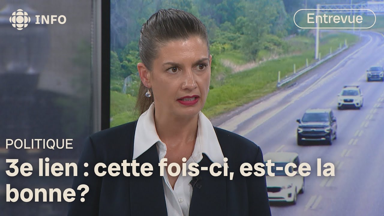 « On a un enjeu de crédibilité sur le 3e lien », admet Geneviève Guilbault