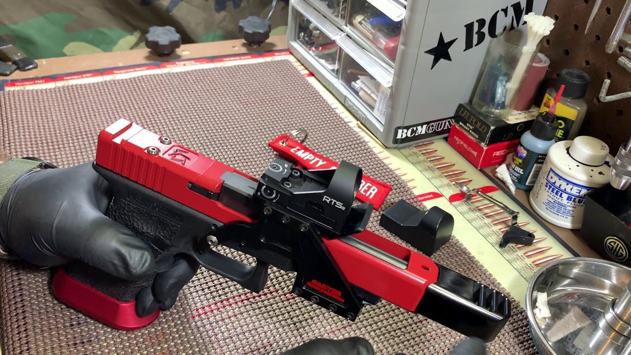 Johnny Custom Glocks race gun complete build for 2019
