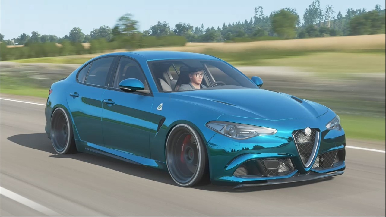 Forza Horizon 4 – 2016 Alfa Romeo Giulia Quadrifoglio Forza Edition - Gameplay XBOX