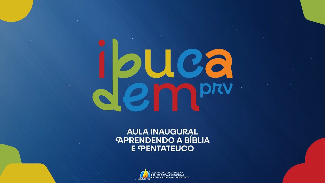 Aula Inaugural - IBUCADEM PRV l AD. MISS&Atilde;O PRV 21-03-2026