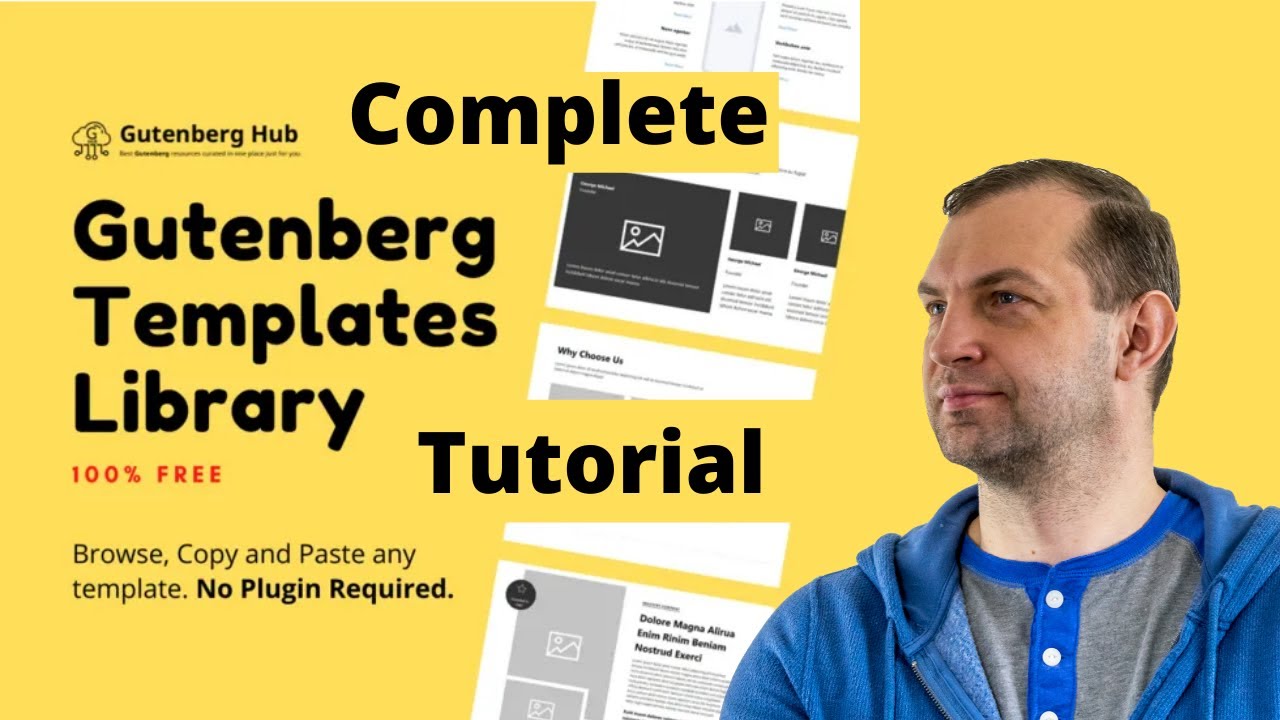 Complete Gutenberg Blocks and Templates Library Tutorial