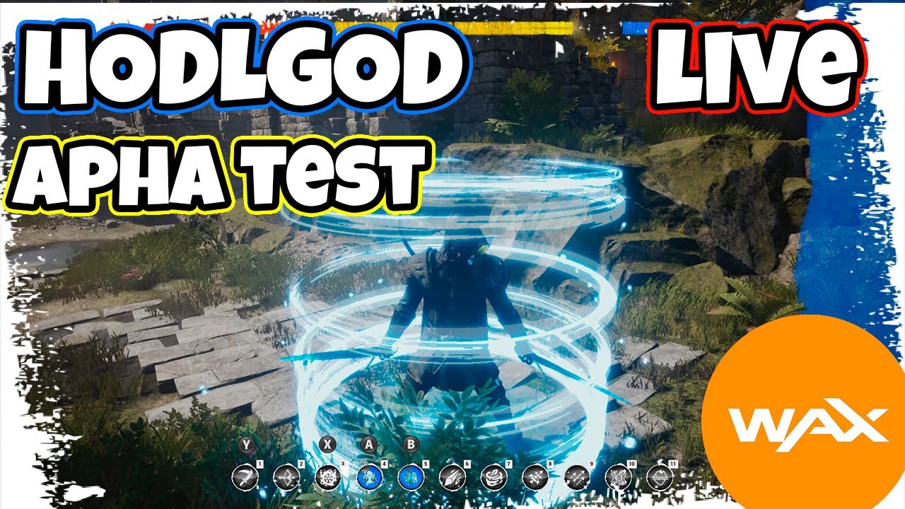 HODLGOD ALPHA TEST EN DIRECTO JUEGOS BLOCKCHAIN