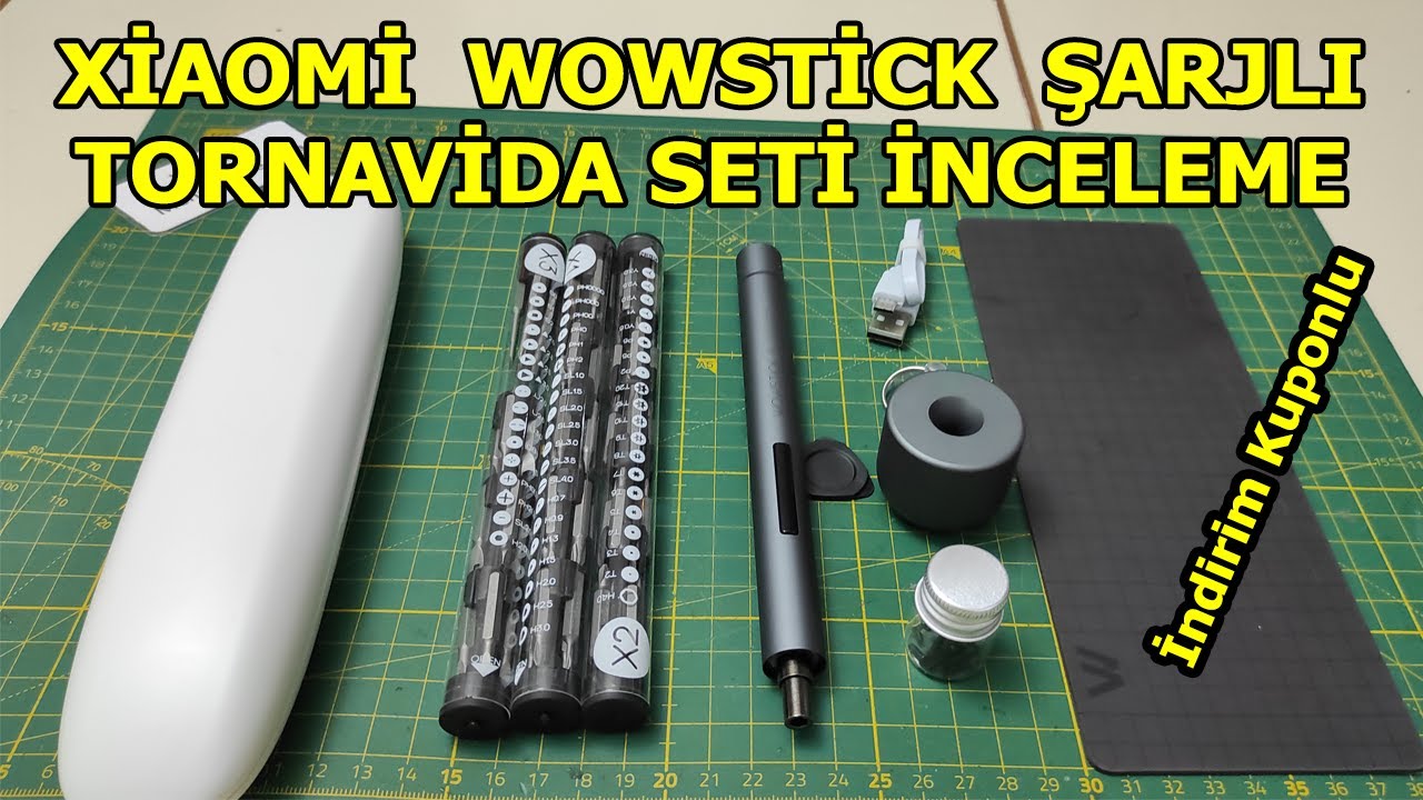 Xiaomi Wowstick 1F+ Şarjlı Tornavida İncelemesi