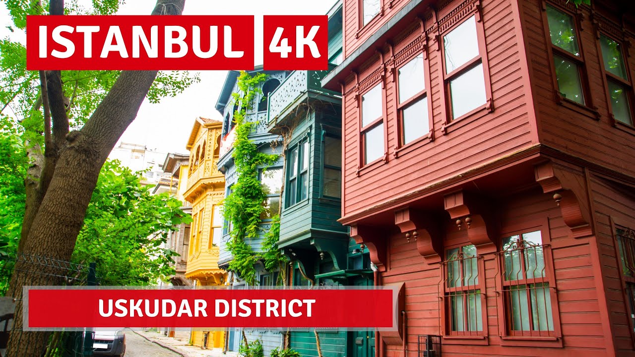Istanbul 2022 Uskudar District 26 June June Walking Tour|4k UHD 60fps
