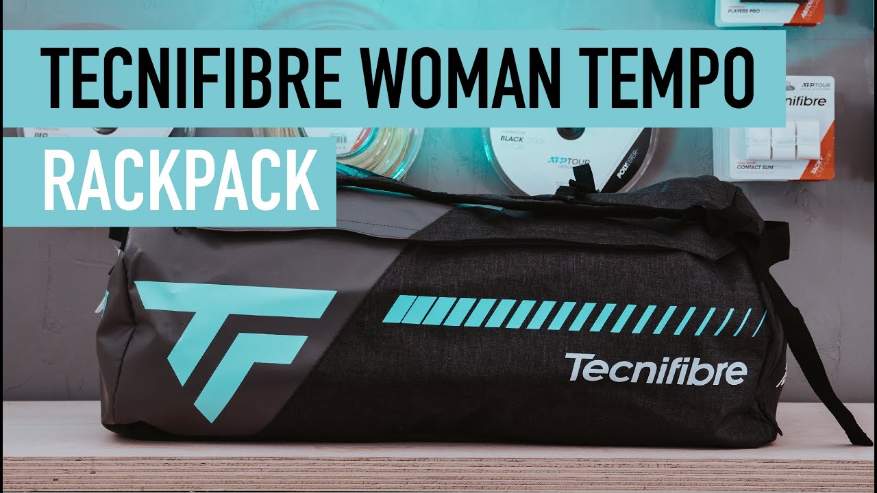 Tecnifibre Woman Tempo Rackpack l Tenisový rackpack l Produkt video