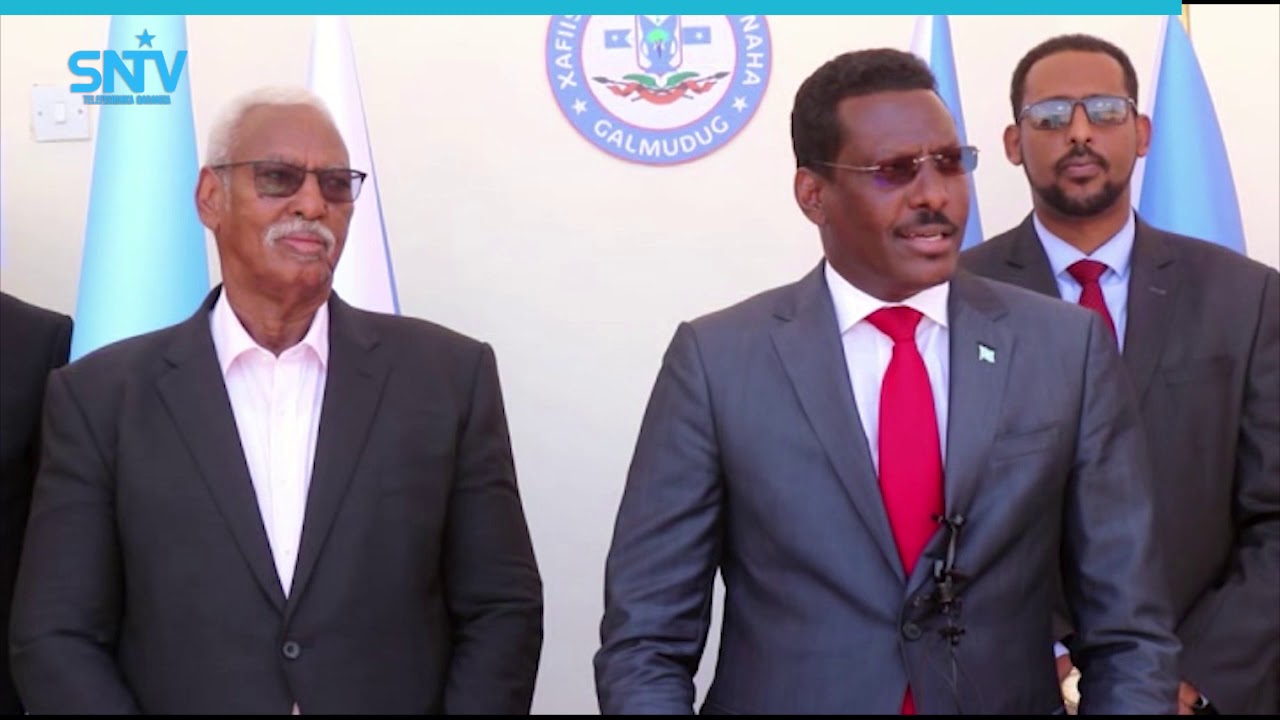 Madaxweynaha Galmudug oo Dhuusamareeb ku soo dhaweeyay madaxweyne Xaaf