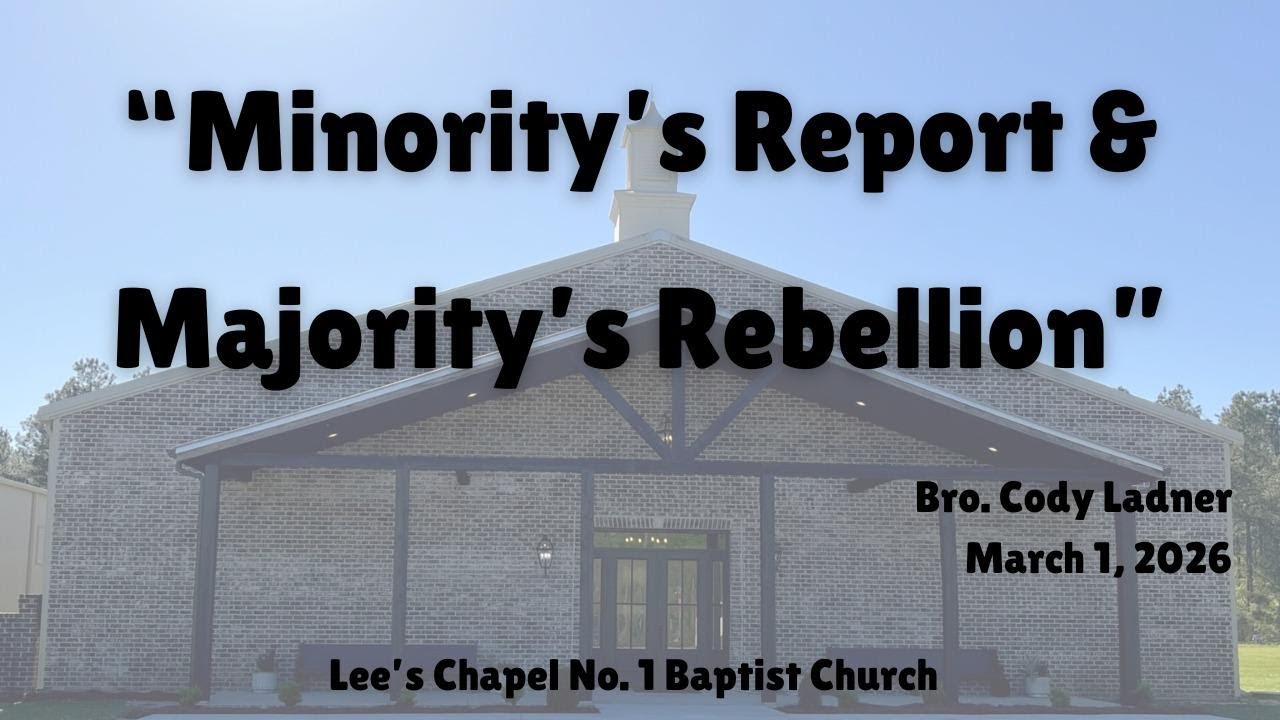 Minority's Report & Majority's Rebellion