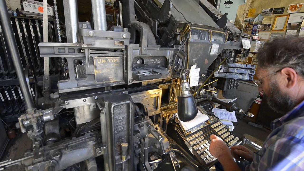 Dean Coombs - Saguache Crescent Linotype