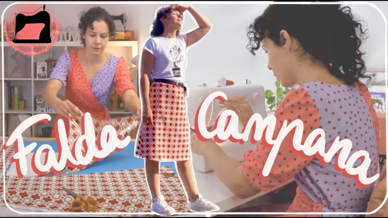 Elige tu estilo: Cómo hacer una falda acampanada personalizada.
