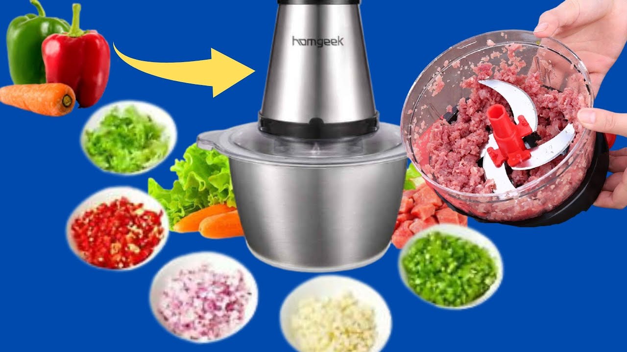 🤔¿Qué hace la Picadora Eléctrica de verduras y carne en tu cocina? Mira si vale la pena comprarla