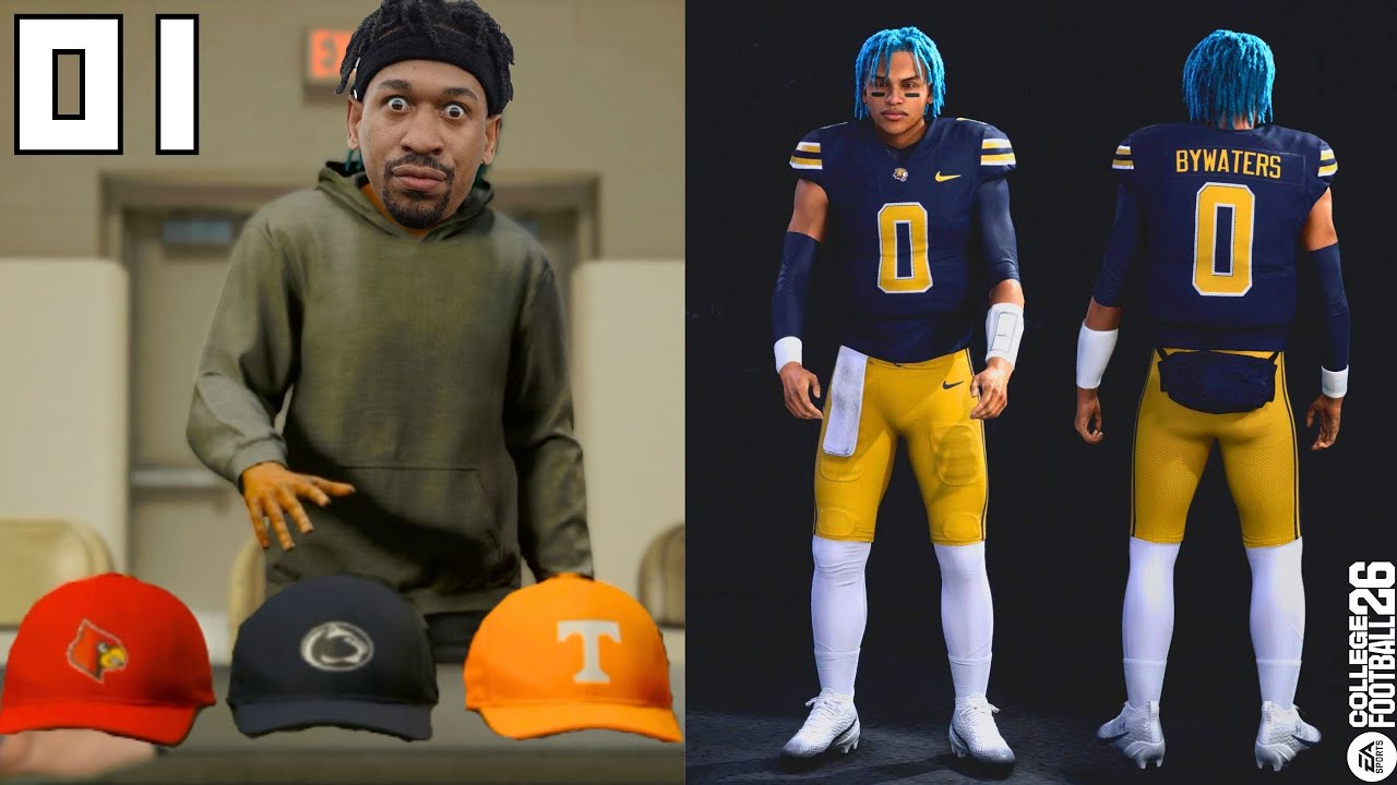 College Football 26 Дорога к славе. Эпизод 1 — ВРЕМЯ НАСТАЛО!