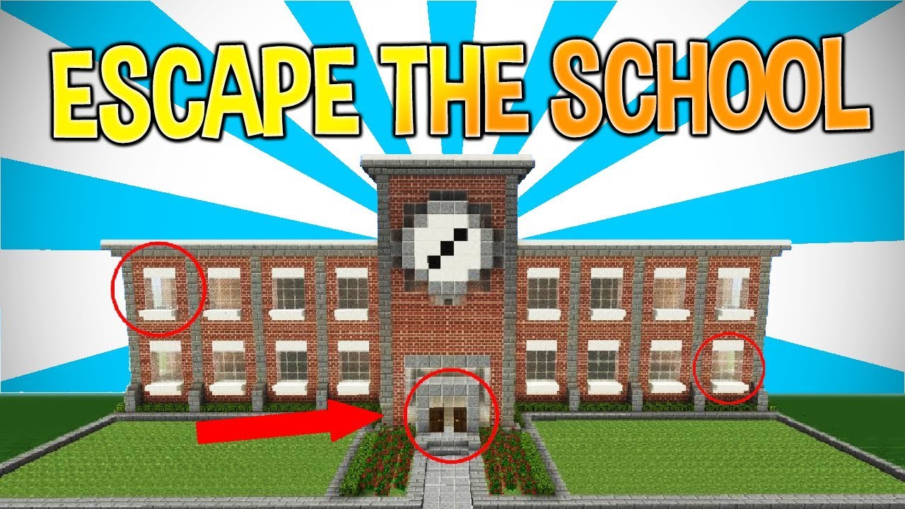 SNEAKING OUT OF MINECRAFT SCHOOL!