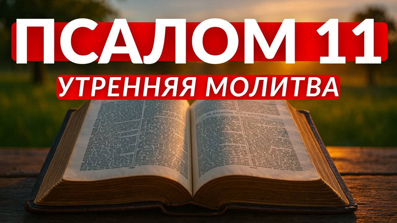 ПСАЛОМ 11 | Этот псалом предсказал наше время | УТРЕННЯЯ МОЛИТВА РАЗМЫШЛЕНИЕ