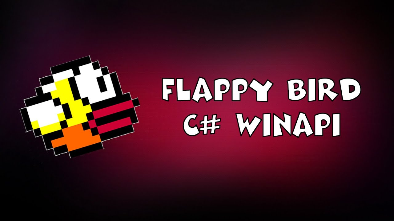 ИГРА FLAPPY BIRD C# WINFORMS GRAPHICS ЗА 30 МИНУТ