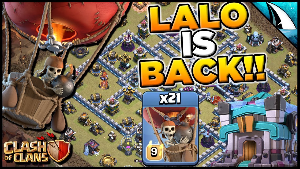 Lalo is Back! Air Attacks at Town Hall 13 | Clash of Clans