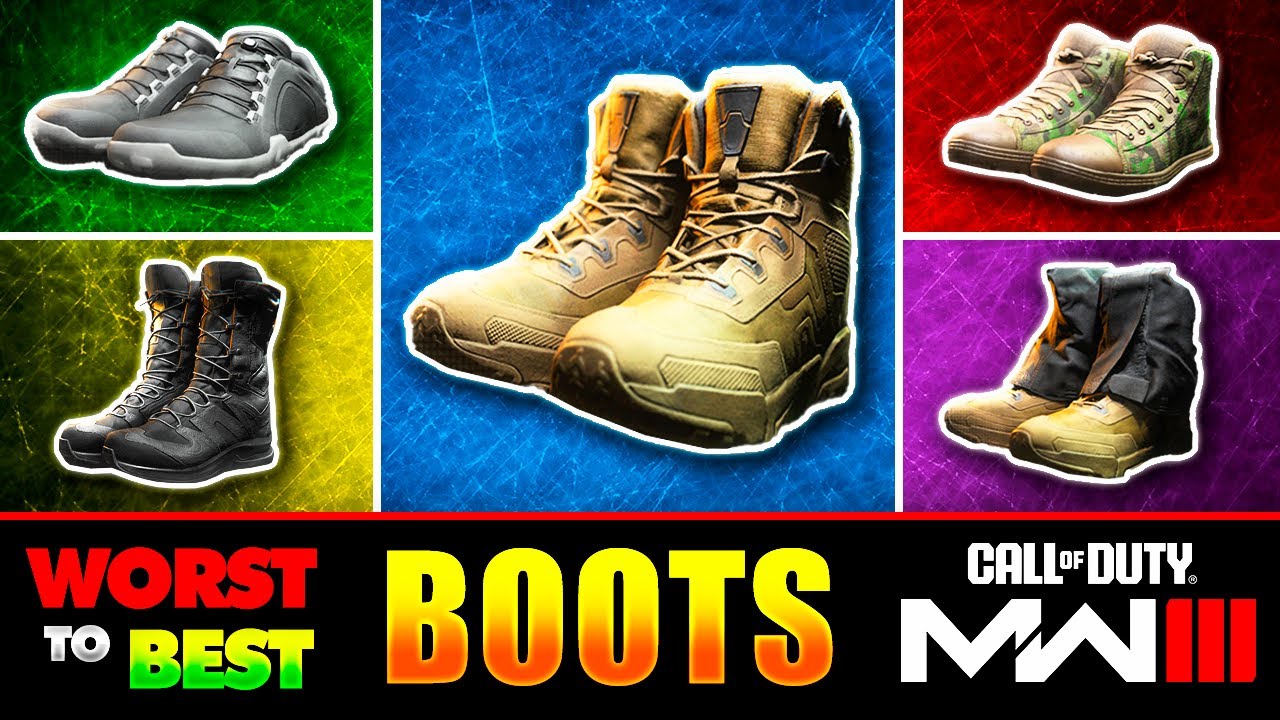 MW3 BOOTS Perks Ranked WORST to BEST! [Modern Warfare III]