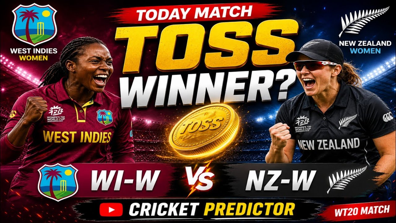West Indies W Vs Newzealand W Toss Winner Prediction 🪙 | #westindieswomen #newzealandwomen #wt20