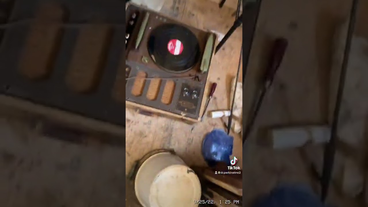 My carbon microphone from the 1920’s