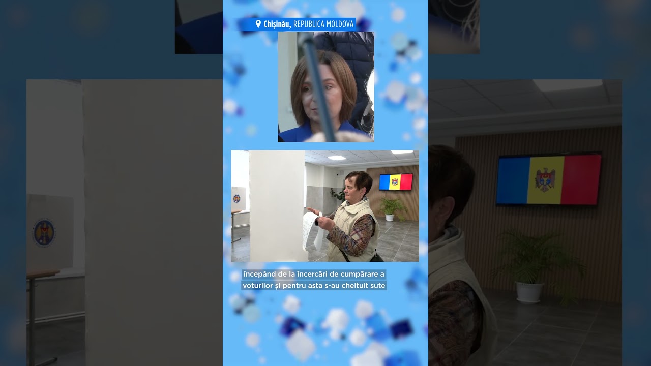 Maia Sandu a votat la alegerile parlamentare din Republica Moldova 2025