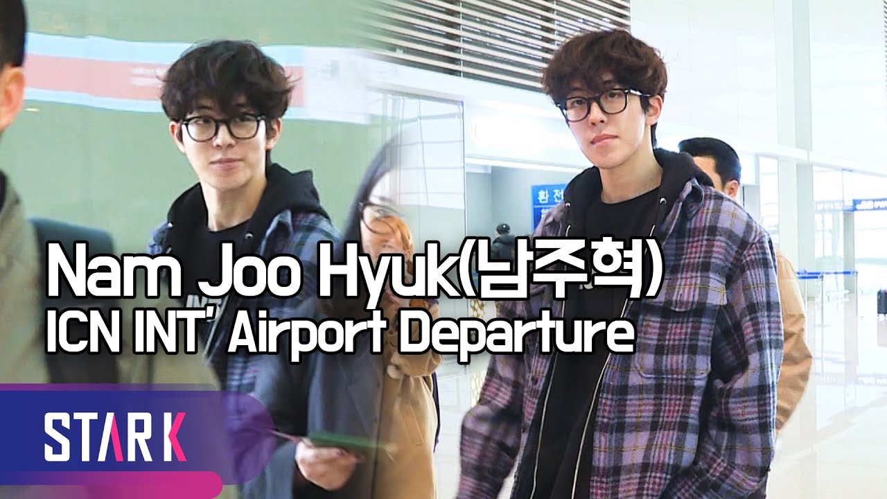 남주혁 출국, 안경 속 설레이는 눈빛 (Nam Joo Hyuk, 20190301 ICN INT' Airport Departure)