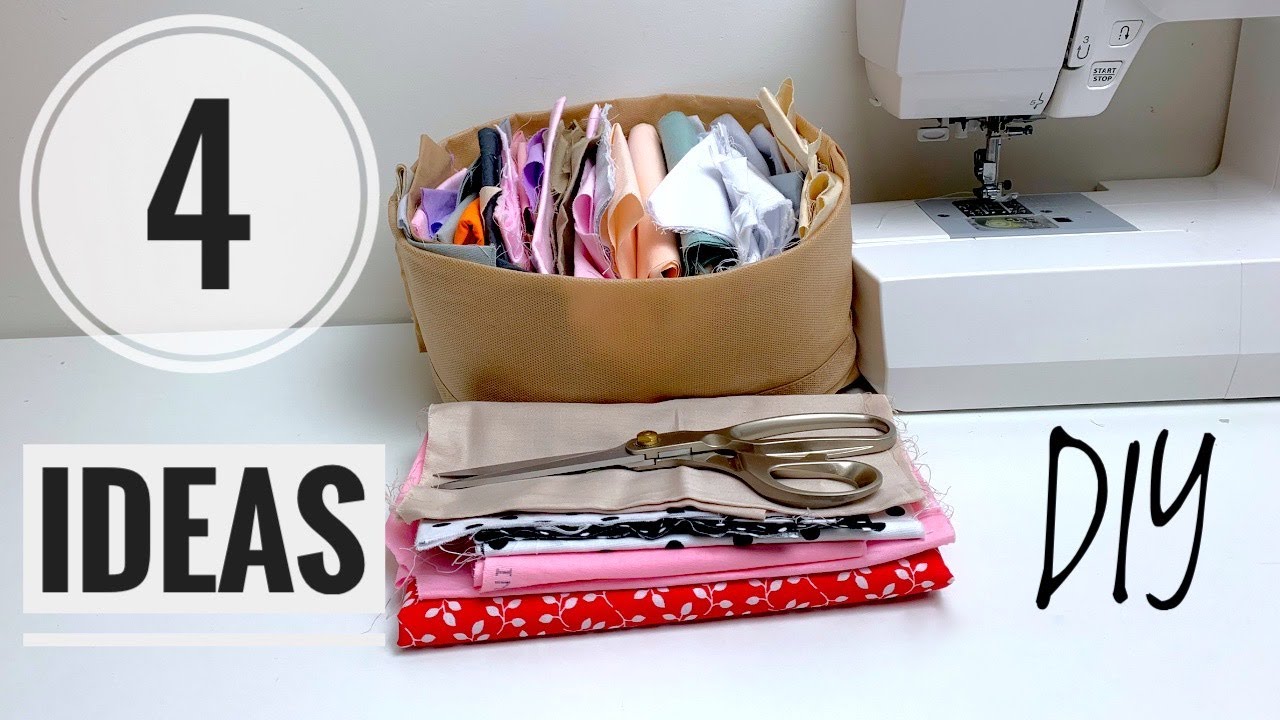 4 ШИКАРНЫХ изделия ИЗ ОСТАТКОВ и ОБРЕЗКОВ ткани - ИДЕИ ПОДАРКОВ или БИЗНЕС ИДЕИ