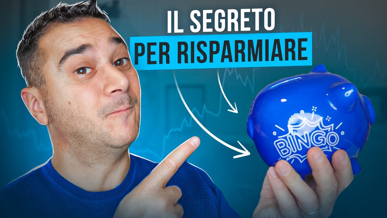 Il segreto per RISPARMIARE SOLDI anche se sei uno spendaccione