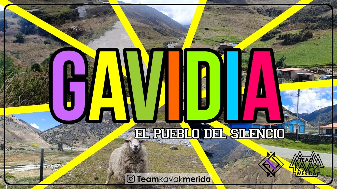 Ruta hacia el Pueblo de Gavidia - Mérida - Venezuela