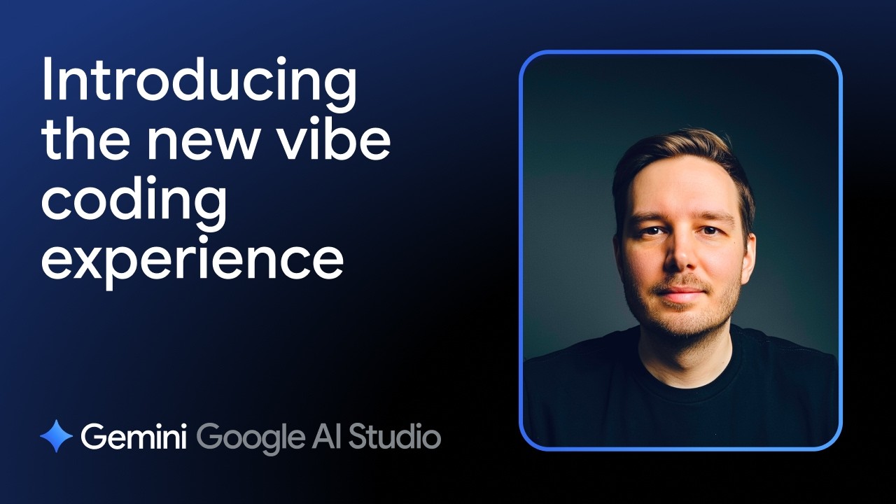 Introducing the new vibe coding in AI Studio