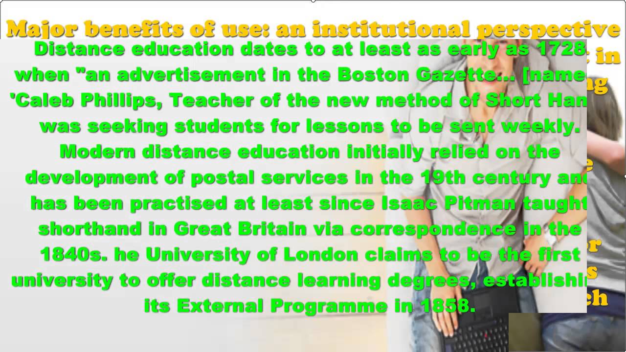 Wikipedia: Distance Education