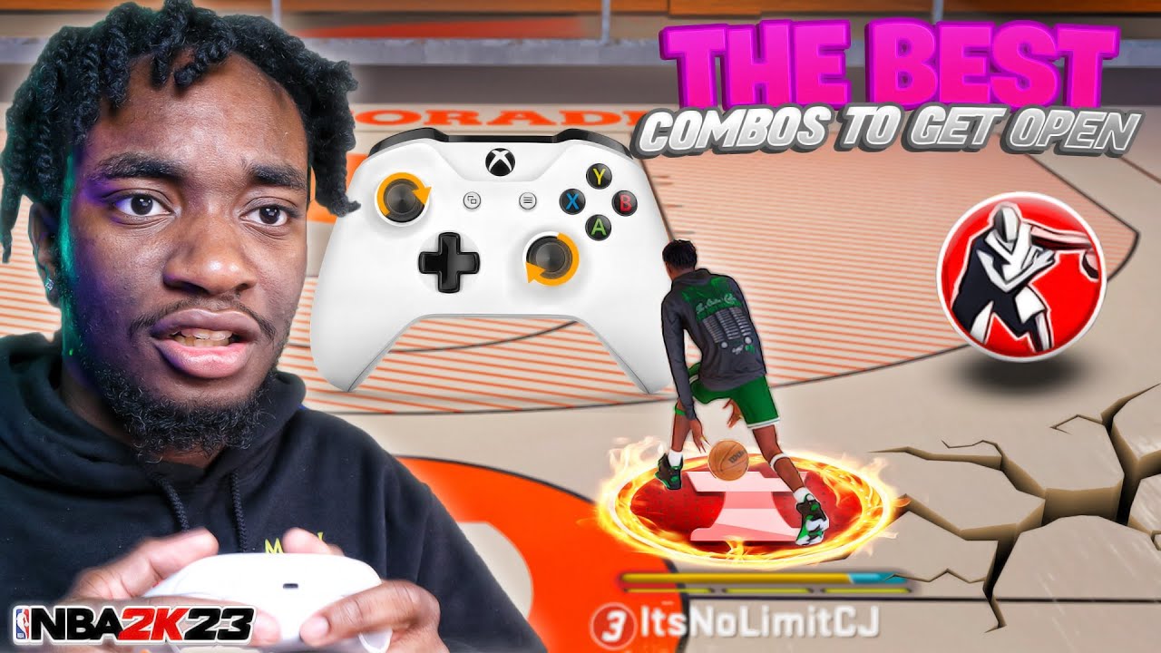 TOP 3 BEST COMBOS TO GET OPEN EVERY TIME ON NBA 2K23! BEST DRIBBLE MOVES TUTORIAL + HANDCAM