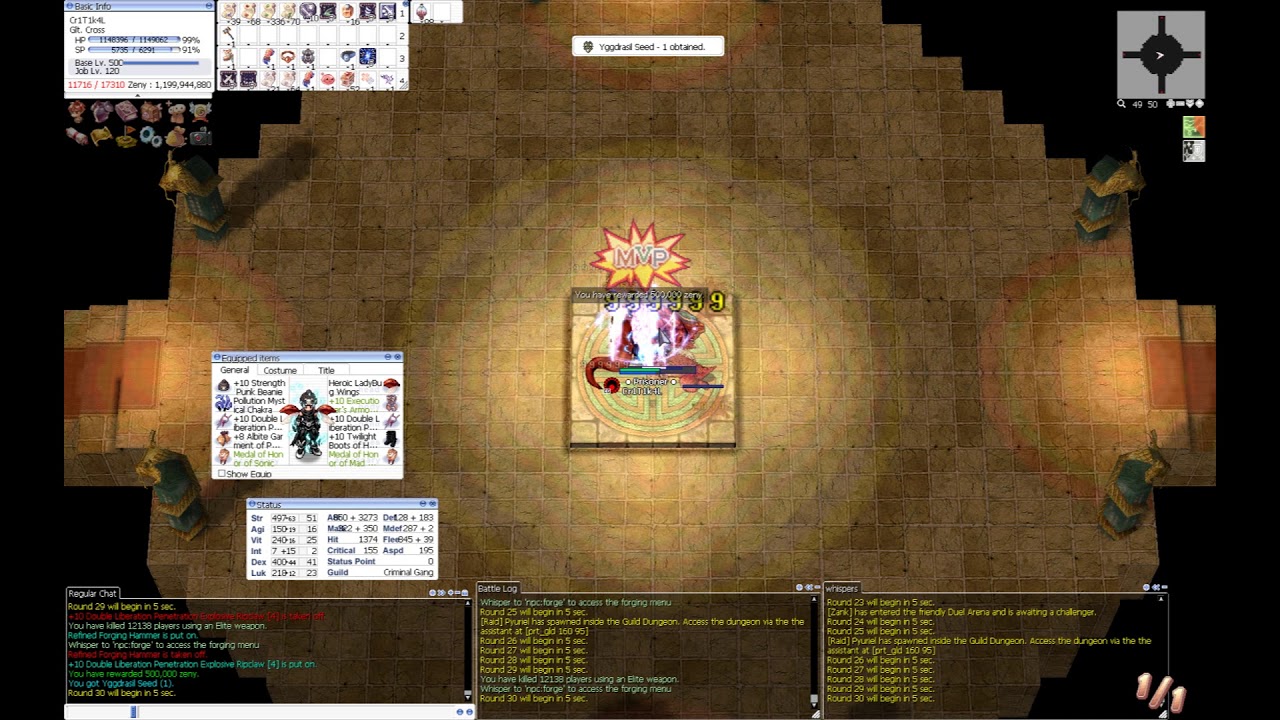 DreamerRO GX MVP Sonic Blow Build @MVP Ladder