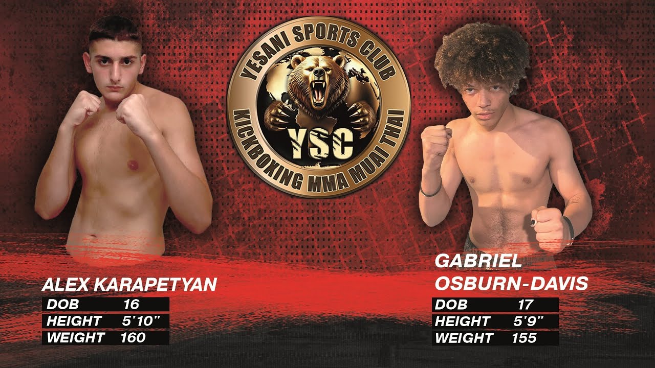 Yesani-1.Alex Karapetyan vs Gabriel Osburn-Davis