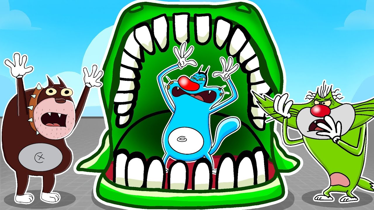 Roblox Oggy Get Chomped With Jack