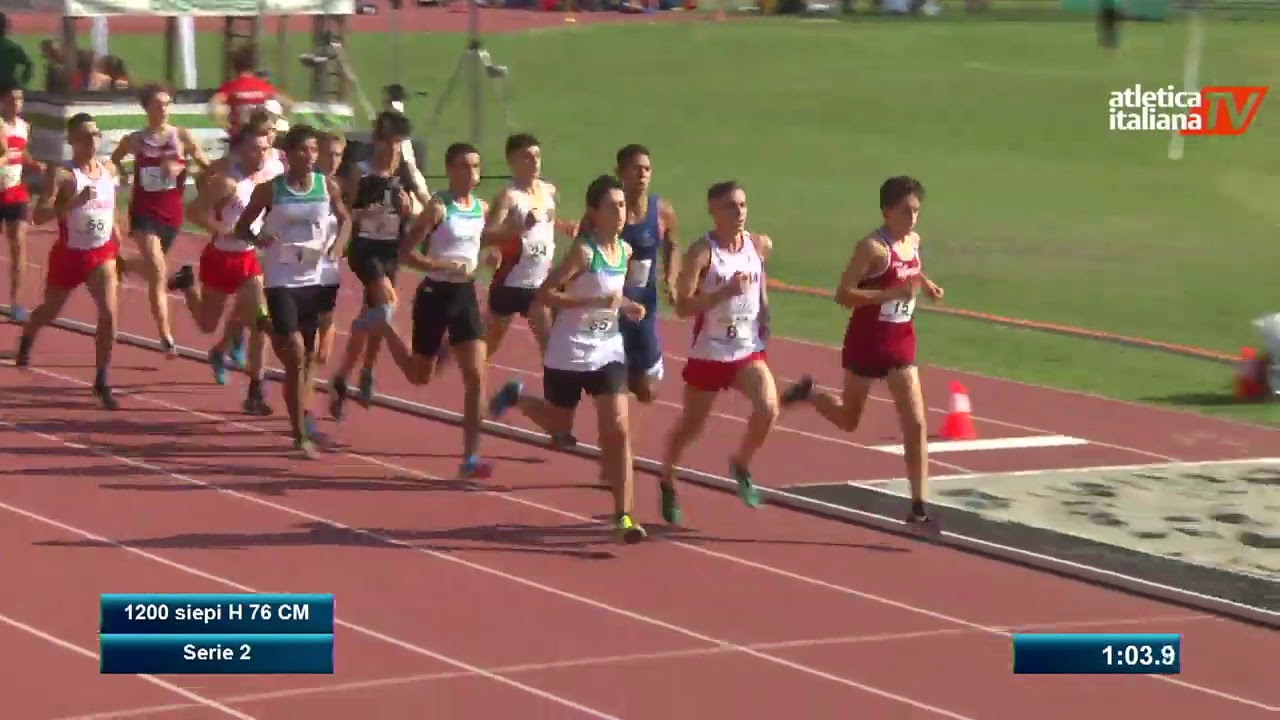 1200 siepi  Forlì  Campionati italiani cadetti, 6 ottobre 2019