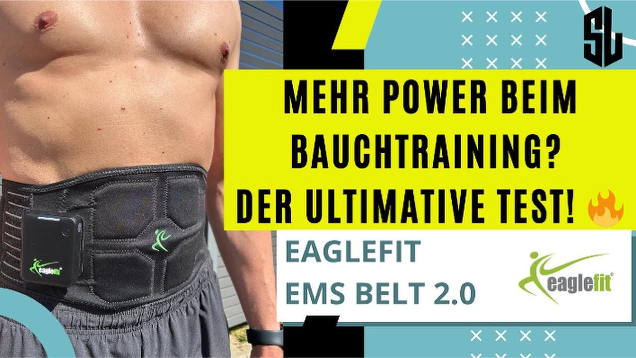 Bauchmuskeln auf Knopfdruck? 🔋 Unser Test zum EMS Belt 2.0 &ndash; Training f&uuml;r Zuhause & unterwegs!