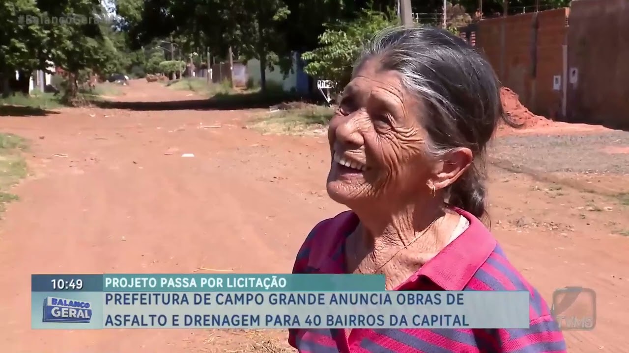 Prefeitura de Campo Grande anuncia obras de asfalto e drenagem para 40 bairros da Capital