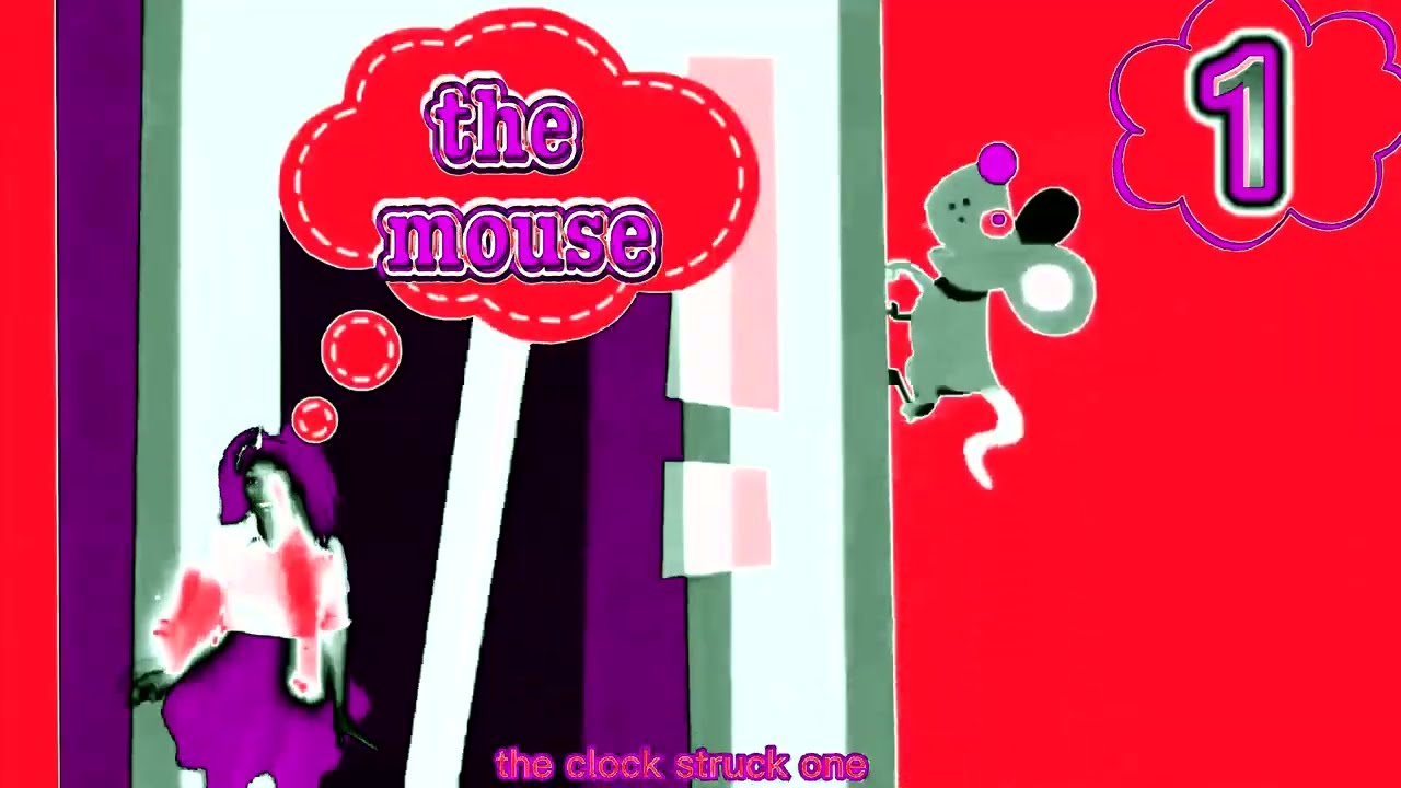 Hickory Dickory Dock Mouse went up the clock sparta remix Sponsored by Klasky Csupo Effects