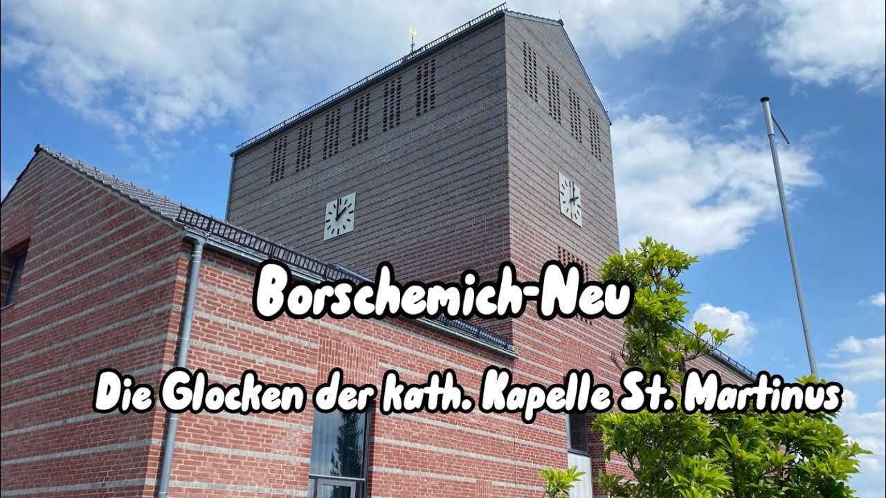 Borschemich-Neu (NRW-ERK) Die Glocken der kath. Kapelle St. Martinus - Geläutepräsentation