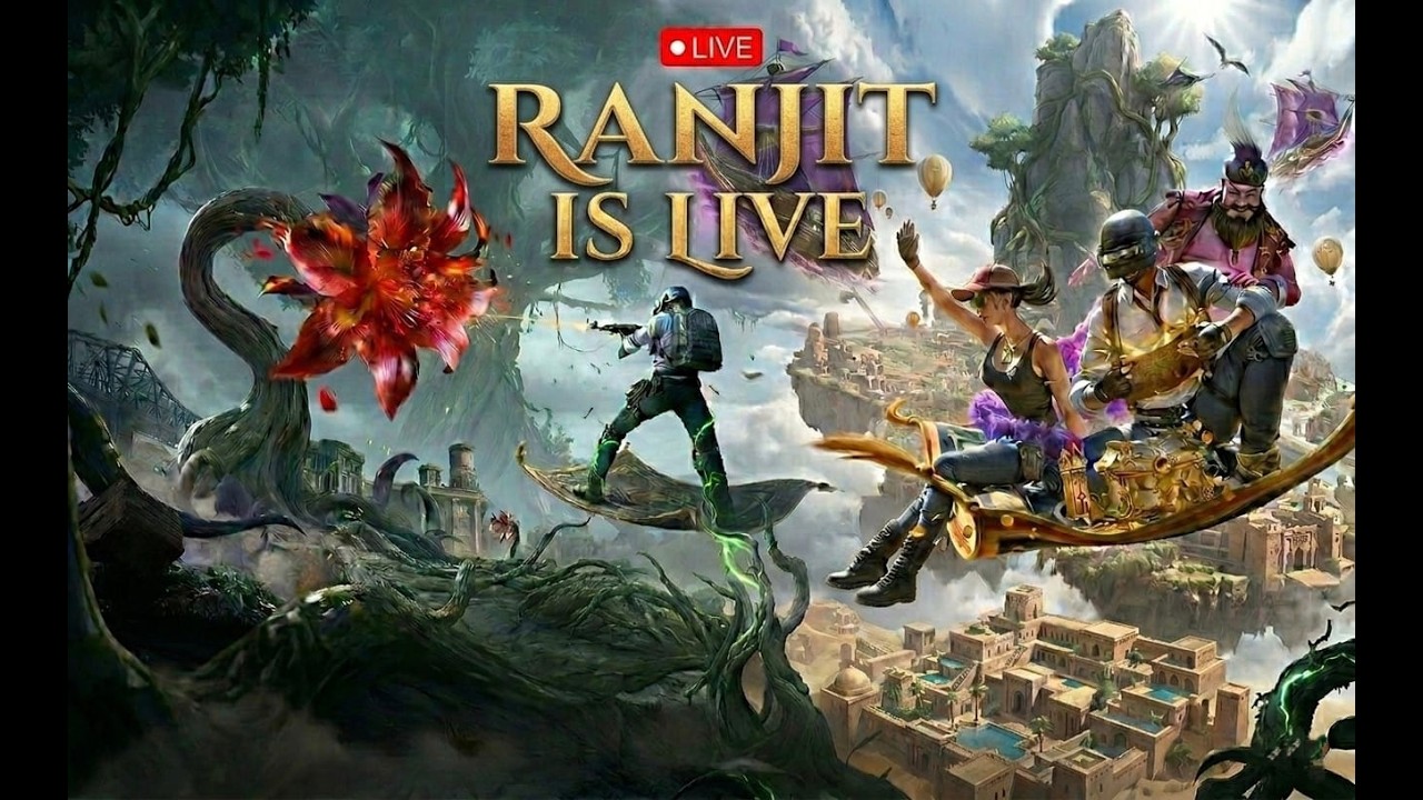 RANJIT IS LIVE #livestream #RANJITisLIVE #BGMI #live #bgmilive