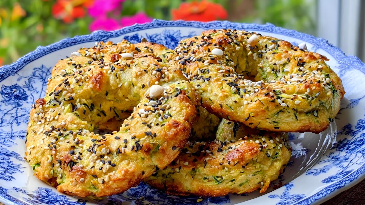 Только овсянка и цуккини, без муки! Здоровый завтрак, как в ресторане!