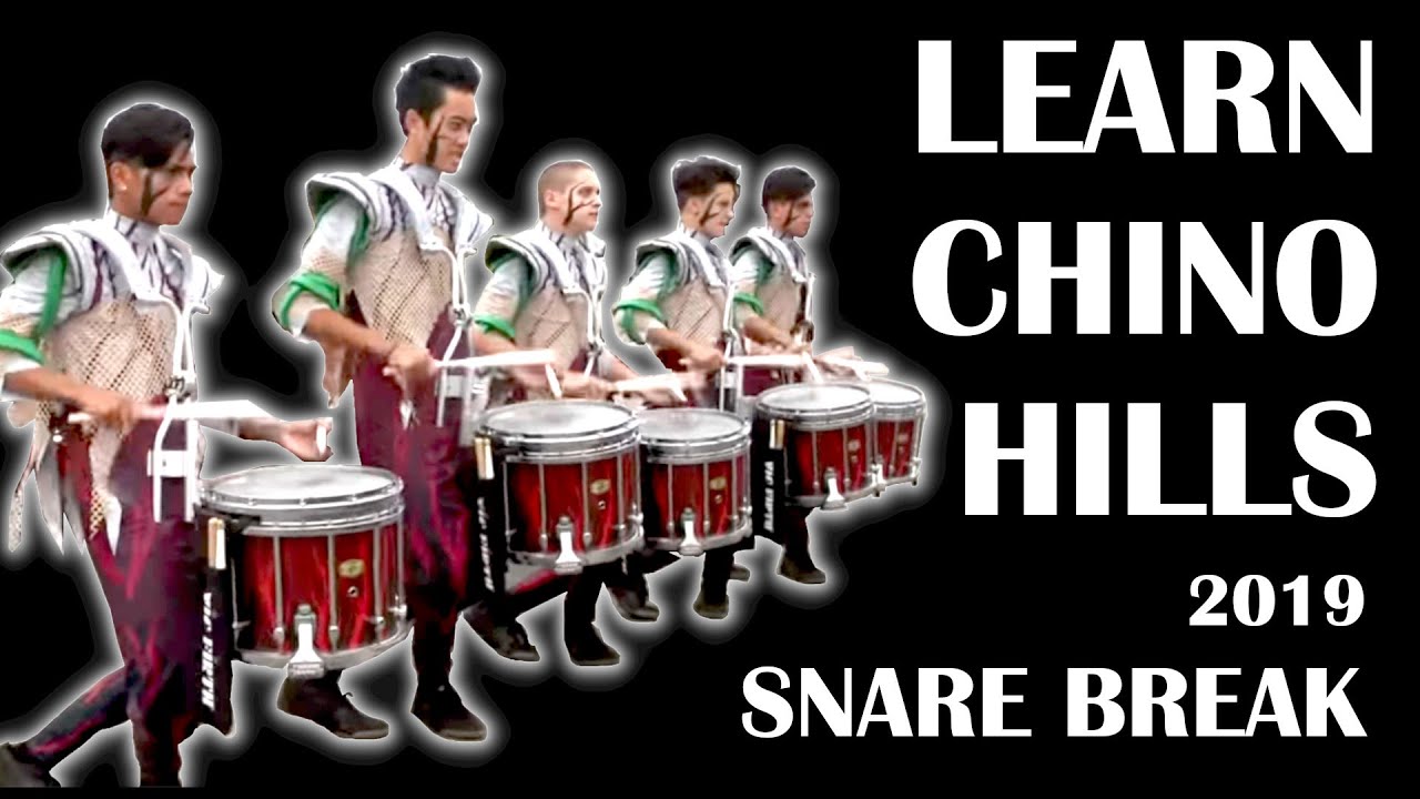 Как играть на уроке Chino Hills 2019 Snare Break